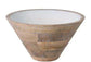 Wooden Salad Bowl With Glossy Inside