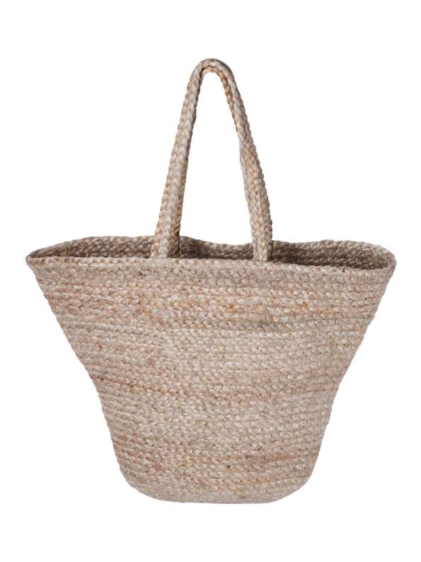 Natural Woven Carry Bag