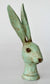 Green Rabbit Figurine