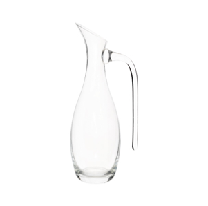 Tall Crystal Jug with belly