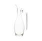 Tall Crystal Jug with belly