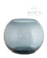 Blue Round Vase