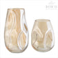 Champagne colored vases