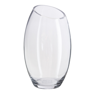 Slanted Glass Vase