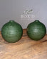 Green Ball Vase