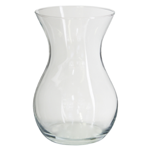 Glass flower vase